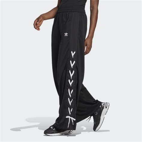 adidas always original laced wide leg pants|Adidas originals relaxed pants.